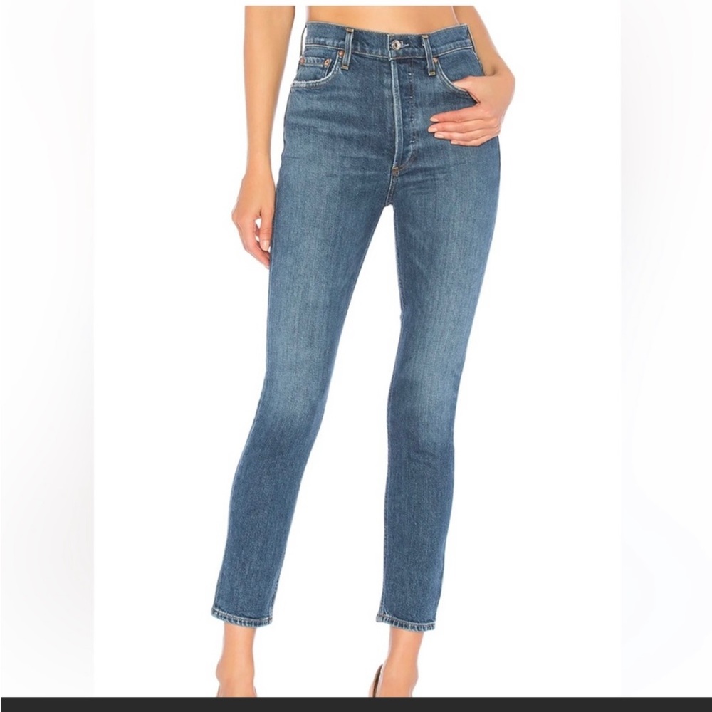 Agolde Nico High Rise Slim Fit